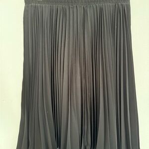 Elegant Gray A-Line Skirt